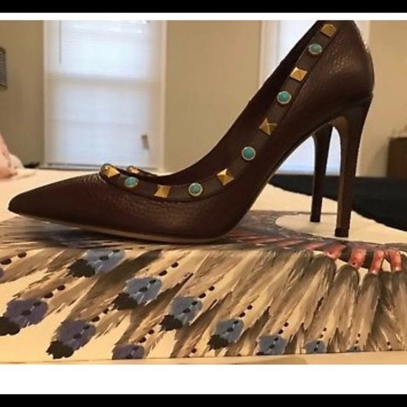 New Rockstud Rolling' Pump VALENTINO 7.5 - Picture 5 of 14